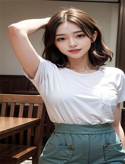 奖励女孩的素材视频-视频信号发生器